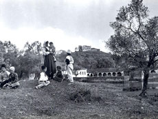 View of Filat (Filiates) in 1913 (Photo: Fred Boissonas).