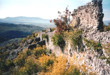 Ruins of the Fortress of Drisht (Photo: Robert Elsie).