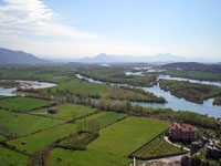 View of the Drin and Kir Rivers near Shkodra (Photo: Robert Elsie, March 2008).