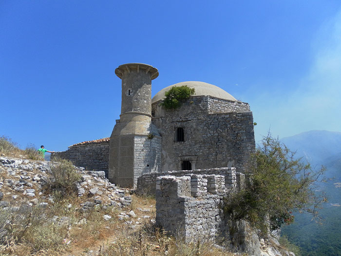 Mosque in the Fortress of Borsh, also known as the Fortress of Sopot (Photo: Robert Elsie, March 2008)