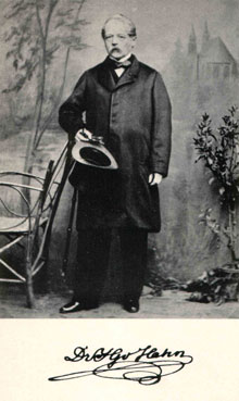 Johann Georg von Hahn (1811-1869).