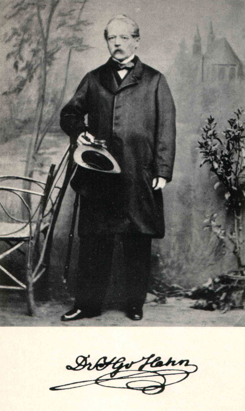 Johann Georg von Hahn (1811-1869).