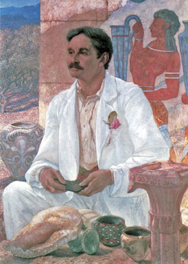 "Arthur Evans" by Sir William Richmond, 1905.