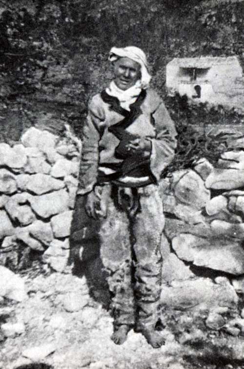 A Sworn Virgin from Rapsha in Hoti tribal territory (Photo: Edith Durham 1909).