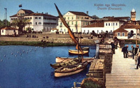 Coloured postcard of Durrës, ca. 1913 Coloured postcard of Durrës, ca. 1913