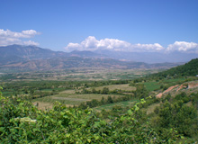 The Valley of Dibra (Photo: Robert Elsie, 2007).