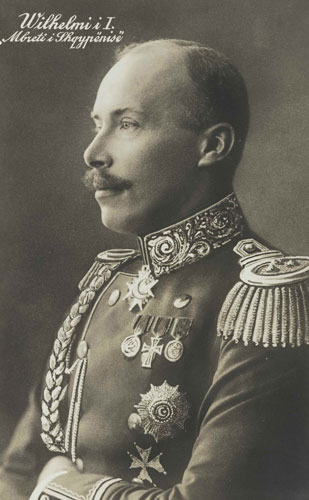 Prince Wilhelm zu Wied. Postcard of 1914.