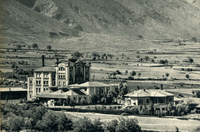 The brewery of Korça (Photo: Giuseppe Massini, 1940).