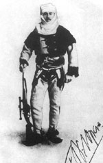 Franz Baron Nopcsa in Malessorentracht, ca. 1916.