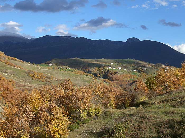 View of Burgajet in the Mat district (Photo: Robert Elsie, December 2008).