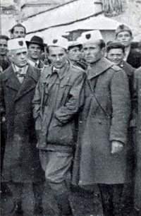 Balli Kombëtar leaders (Mid’hat bey Frashëri on the left).