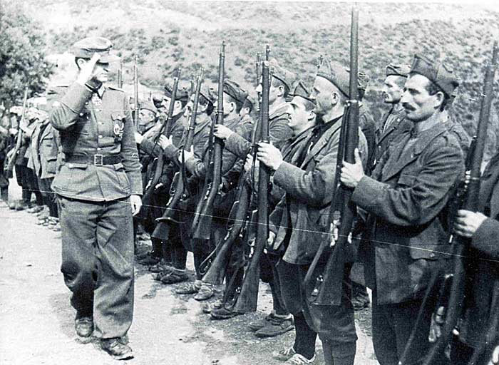 Antipartisan unit in Albania, autumn 1943.