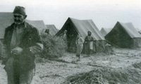 Cham refugees in Albania, ca. 1946.