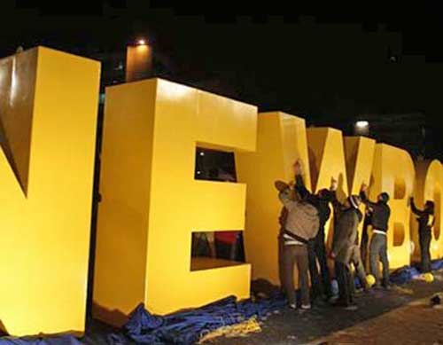 Independence celebrations in Prishtina
